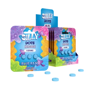 Silly Dots Blue Razz Hero Dose
